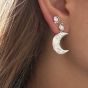 Claire de Lune Earring Silver - Right - Single 