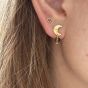 Petit Claire de Lune Earring Mocha - Single 